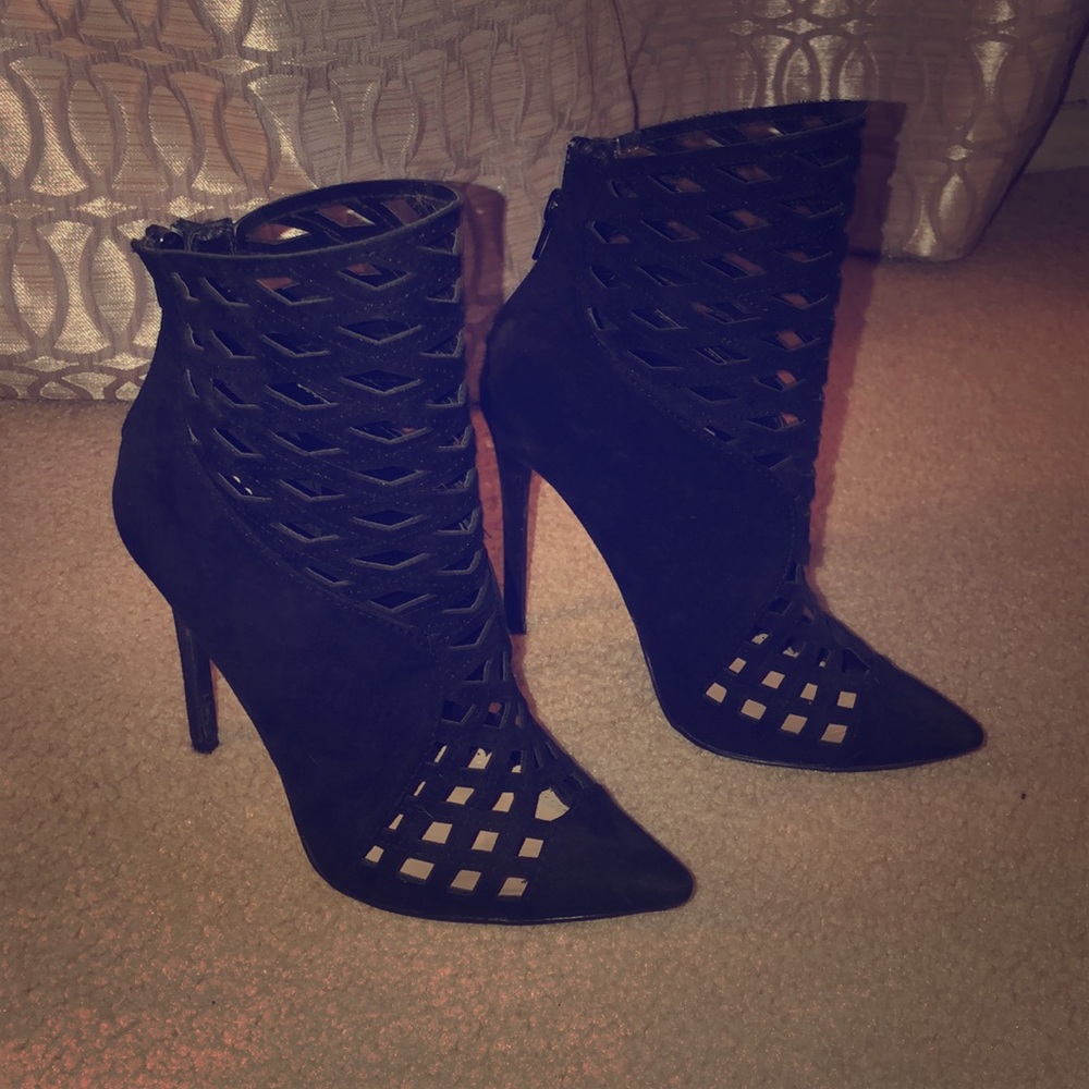 Black booties